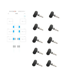 Bluetooth οι Δέκα σύστημα παρακολούθησης πίεσης ροδών αισθητήρων 2.4Ghz