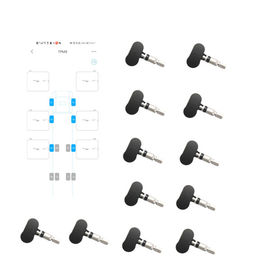 Bluetooth οκτώ έξυπνο αυτοκίνητο TPMS συστημάτων παρακολούθησης 120Psi πίεσης ροδών αισθητήρων