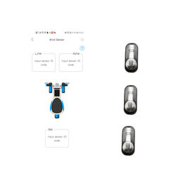 Μέτωπο 3 αισθητήρας 120 ποδήλατο TPMS πίεσης ροδών πολυασχόλων PSI BLE για τα ποδήλατα