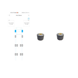 Bluetooth δύο σύστημα παρακολούθησης πίεσης ροδών ποδηλάτων TPMS αισθητήρων