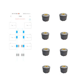 EGQ BLE 4,0 αυτοκίνητο TPMS Bluetooth συστημάτων παρακολούθησης πίεσης ελαστικών αυτοκινήτου 2.4Ghz