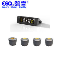Σύστημα αυτοκινήτων TPMS επίδειξης LCD πραγματικό - σύστημα παρακολούθησης πίεσης χρονικών ηλιακό ροδών