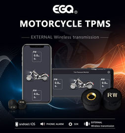 Αισθητήρας Bluetooth 4,0 μοτοσικλέτα TPMS ροδών 2-3 APK 2.4Ghz